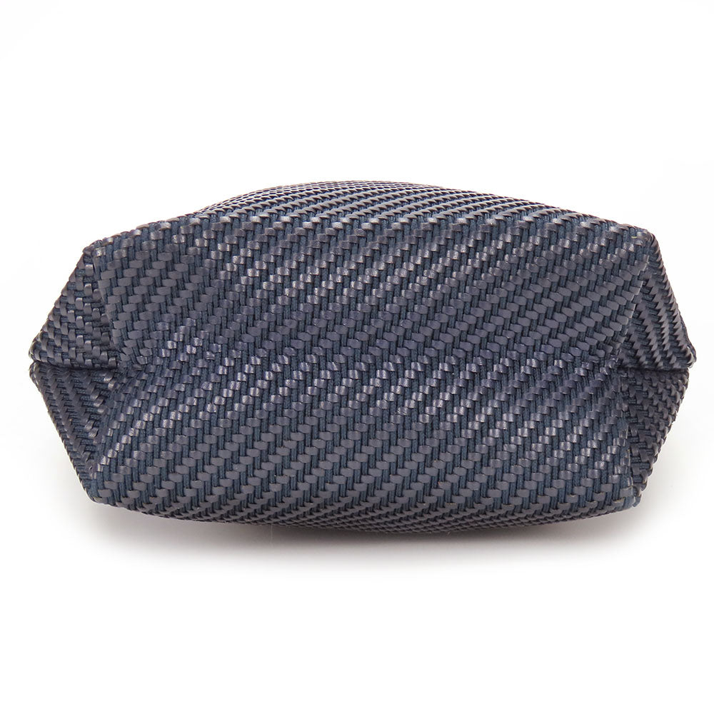 HERMES Tote Bag Leather, Polyester Navy Amedabadiago PM unisex(Unisex)
