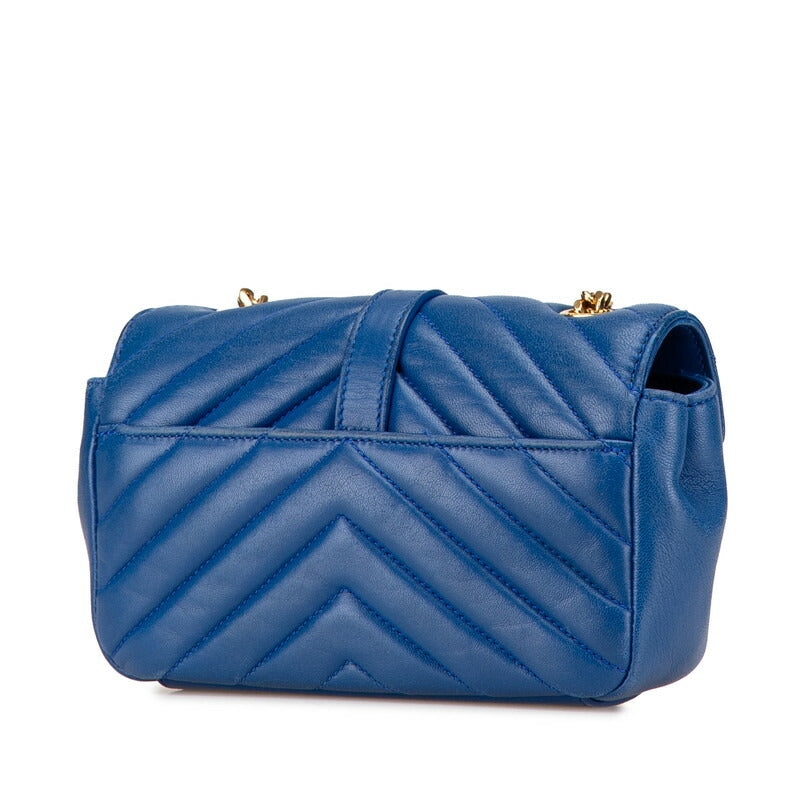 Saint Laurent Baby ChaÃÂ®ne Monogram Leather Shoulder Bag