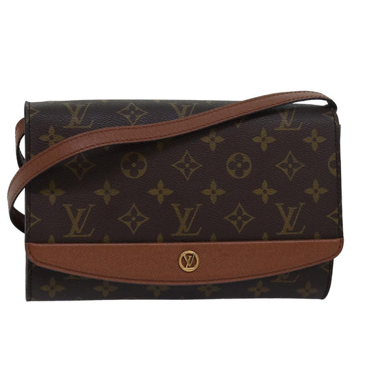 LOUIS VUITTON Monogram Bordeaux 24 Shoulder Bag M51798 LV Auth 83302
