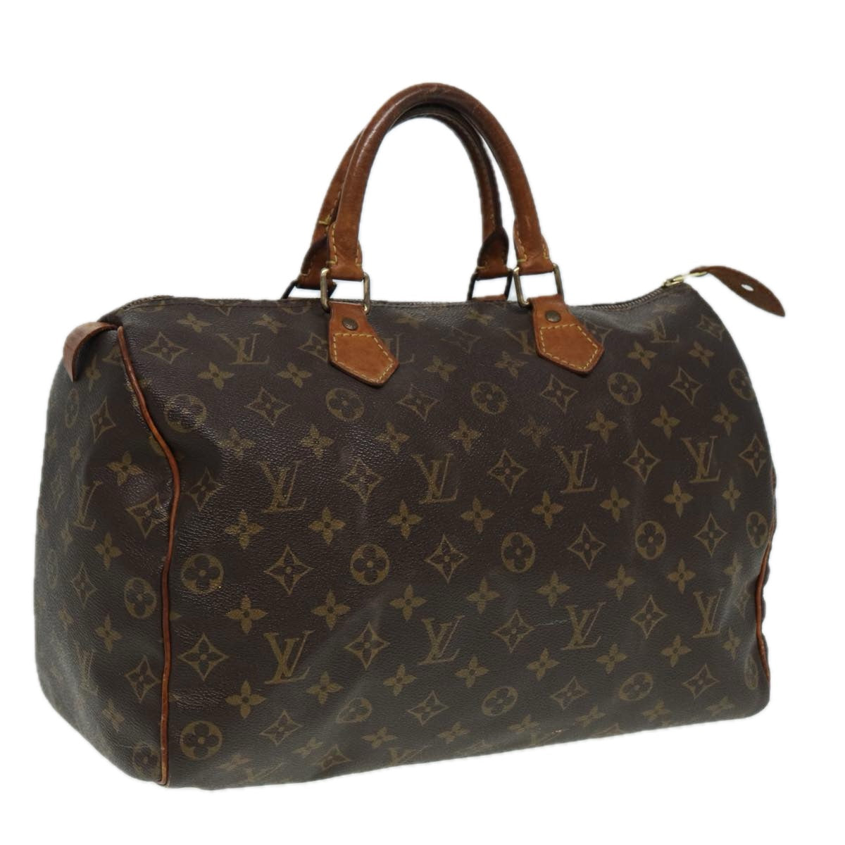 LOUIS VUITTON Monogram Hand Bag M41524 LV Auth 83376