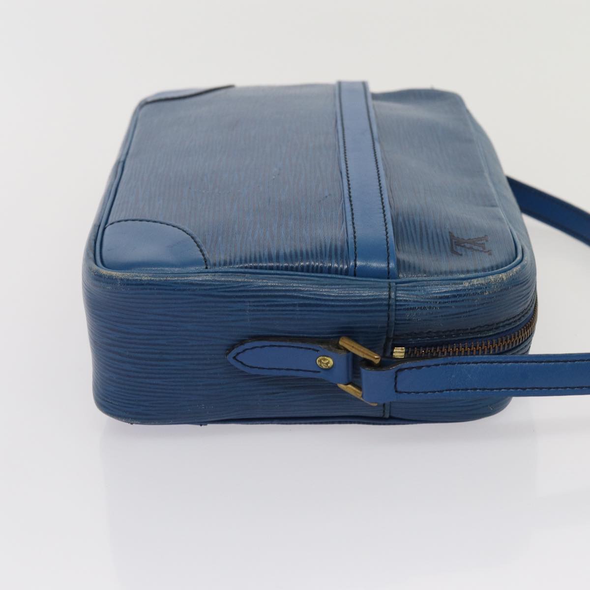 LOUIS VUITTON Epi Trocadero 27 Shoulder Bag Blue M52315 LV Auth 83536