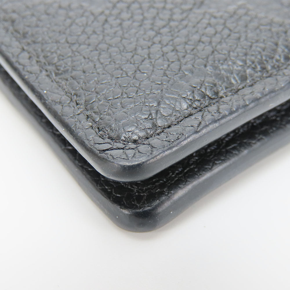 LOUIS VUITTON Card Case Monogram Ann Platt Noir Devisit Unveil Cult unisex(Unisex)