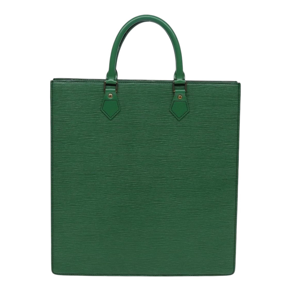 LOUIS VUITTON Epi Sac Plat Hand Bag Green M59084 LV Auth 83566