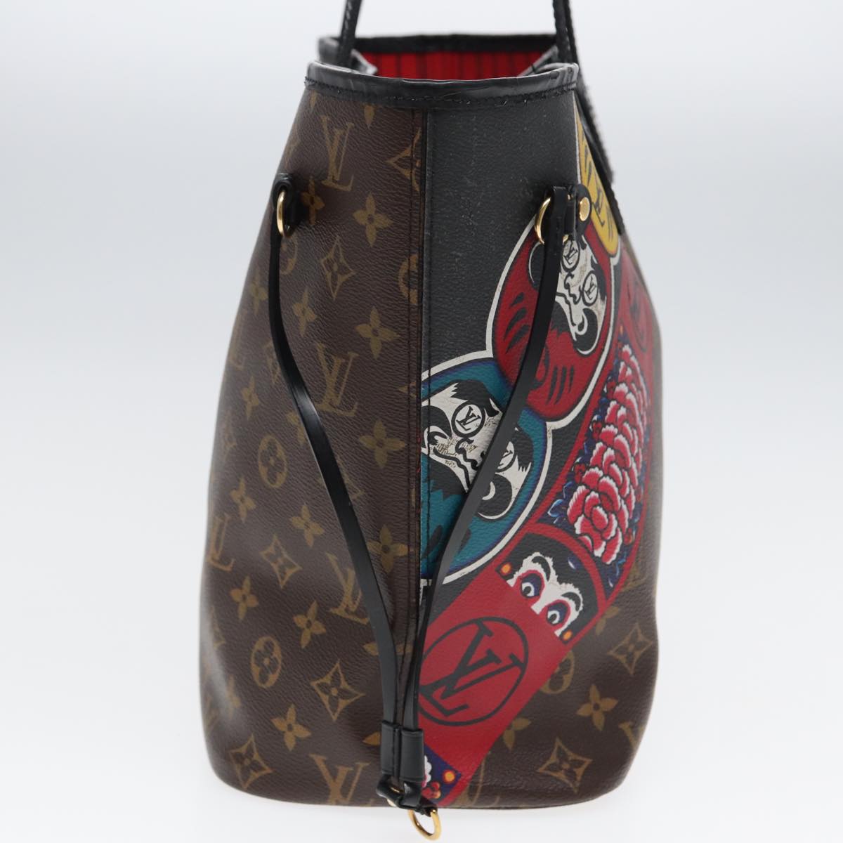 LOUIS VUITTON Monogram Yamamoto Hirosai Neverfull MM Tote Bag M43499 Auth 83570A