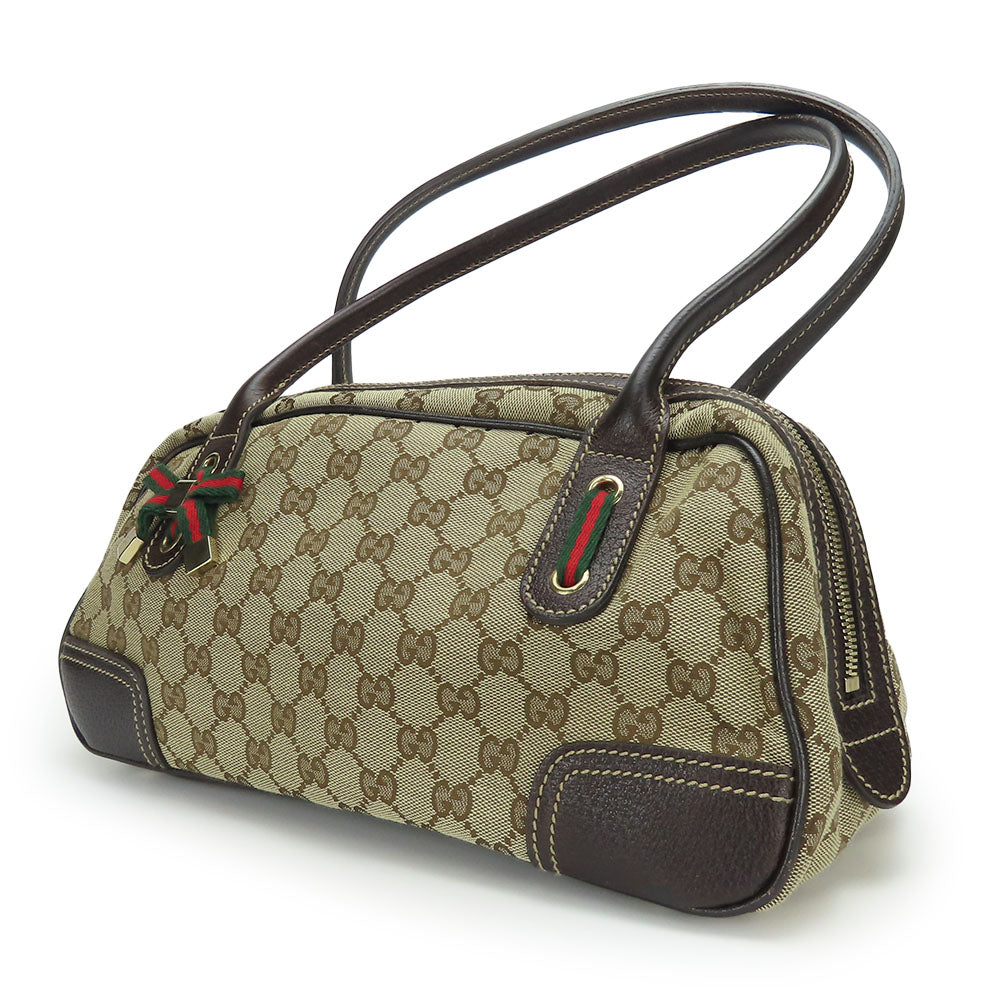 GUCCI Boston Duffel bag 161720 GG canvas beige Sherry