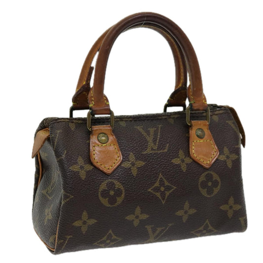 LOUIS VUITTON Monogram Mini Hand Bag M41534 LV Auth 83849