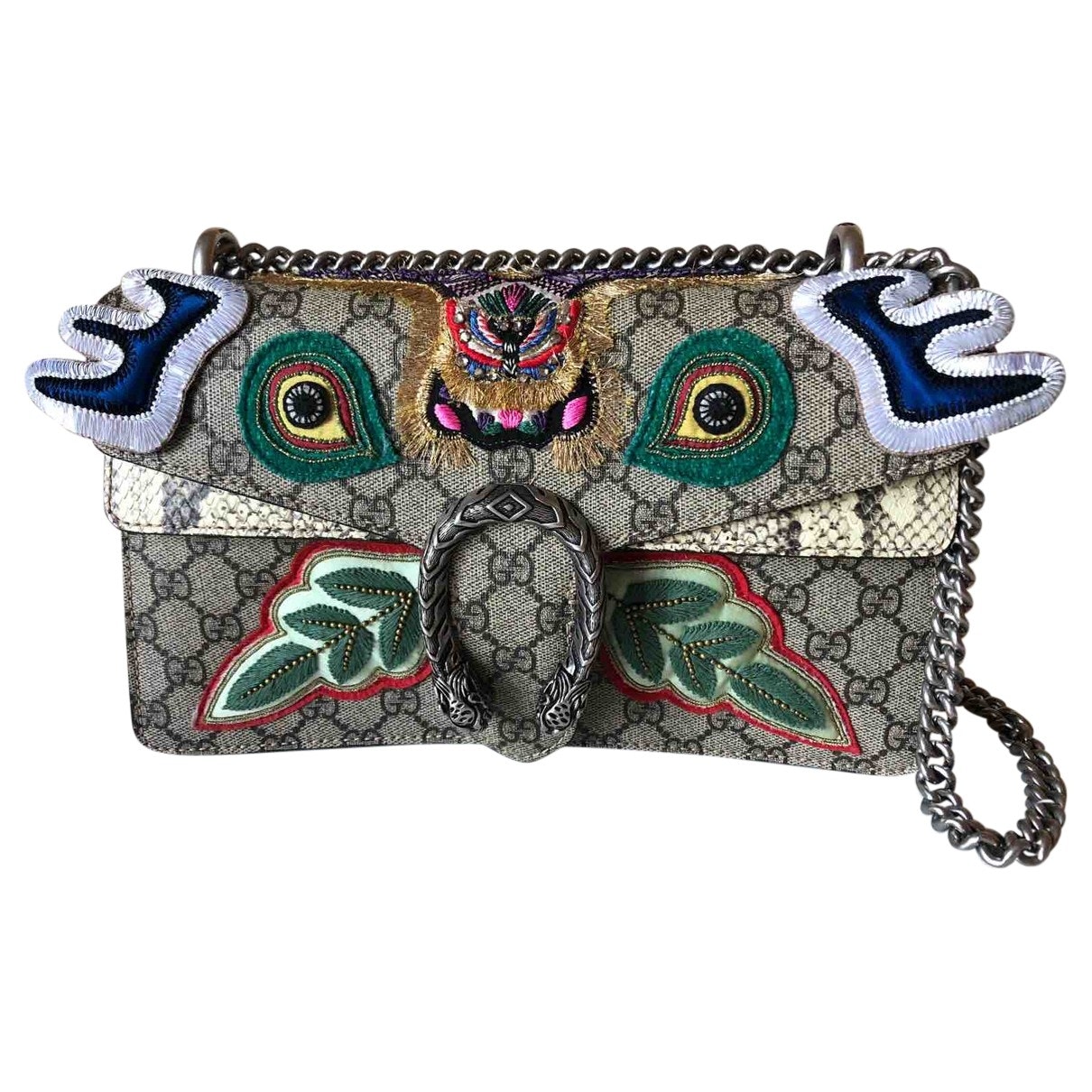 Gucci dionysus beige cloth handbag