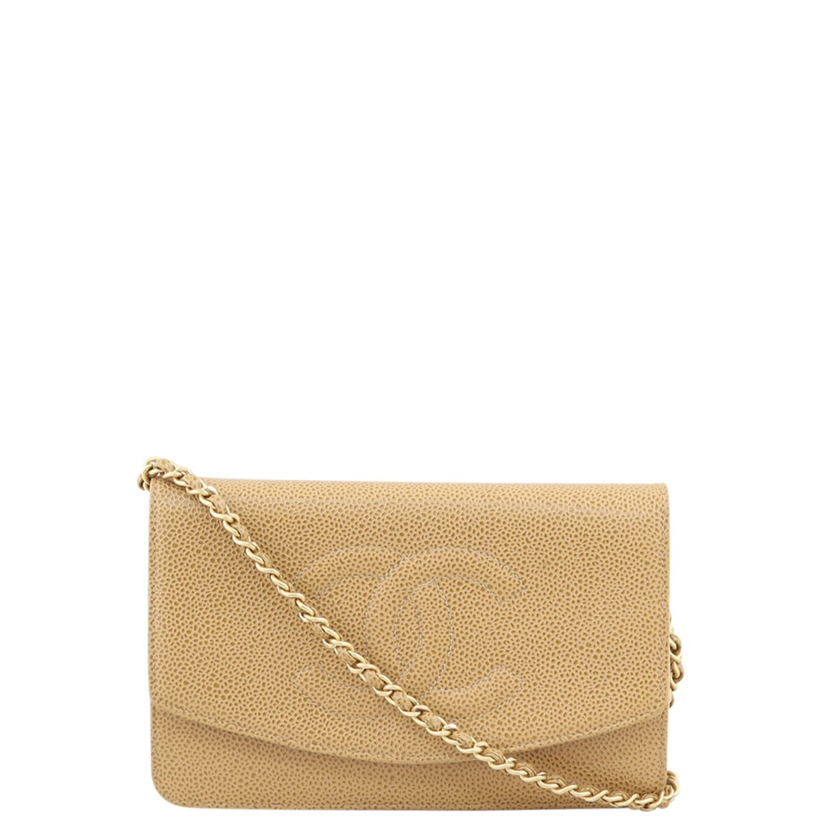 Chanel Timeless Wallet on Chain | Butterscotch