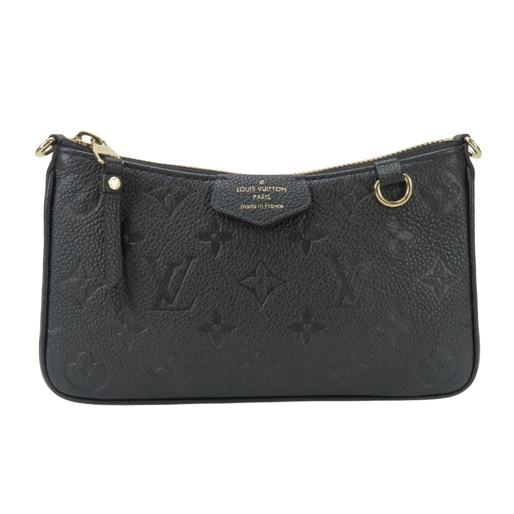 LOUIS VUITTON Shoulder Bag Monogram Ann Platt Noir easy pouch Women