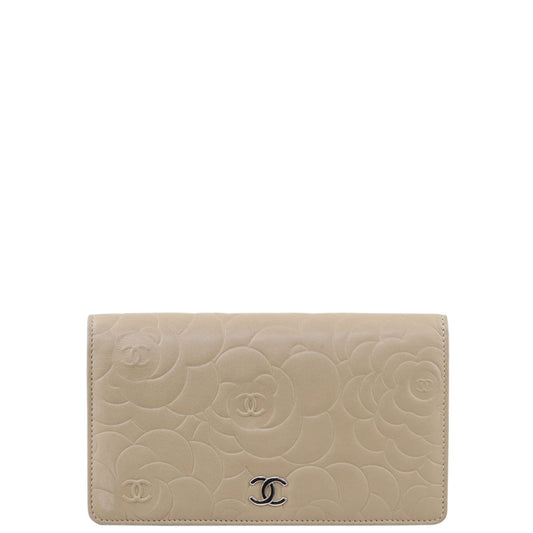 Chanel Camellia Yen Wallet