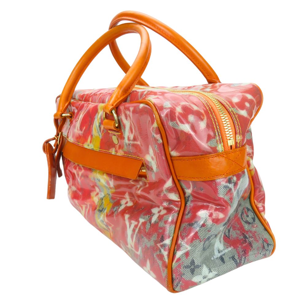 LOUIS VUITTON Handbag Monogram pulp Rose Weekender PM Women