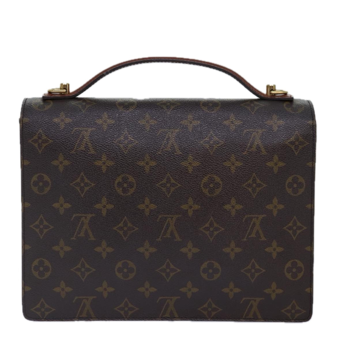 LOUIS VUITTON Monogram Monceau 28 Hand Bag 2way LV Auth