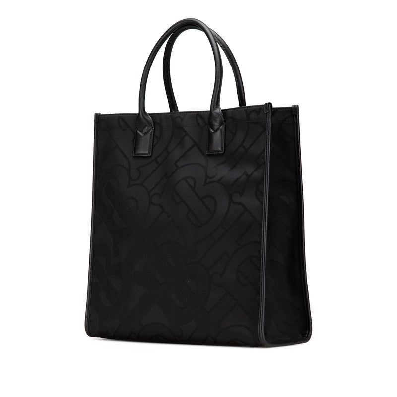 Burberry TB Monogram Canvas Leather 2way Bag