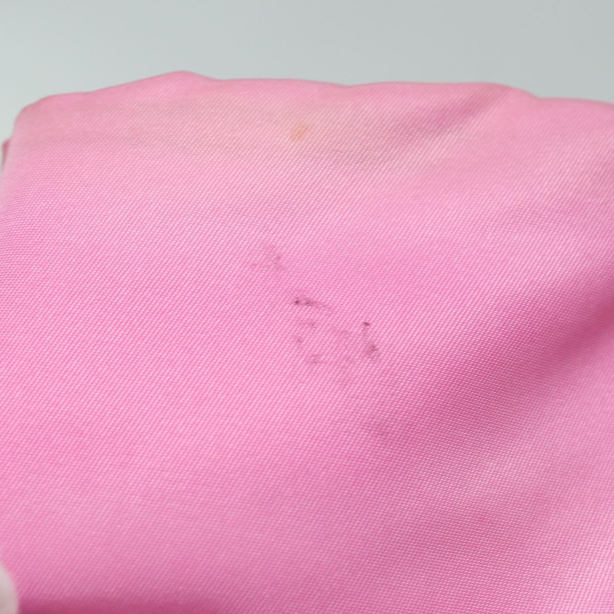 PRADA ribbon Hand Bag Nylon Pink Auth