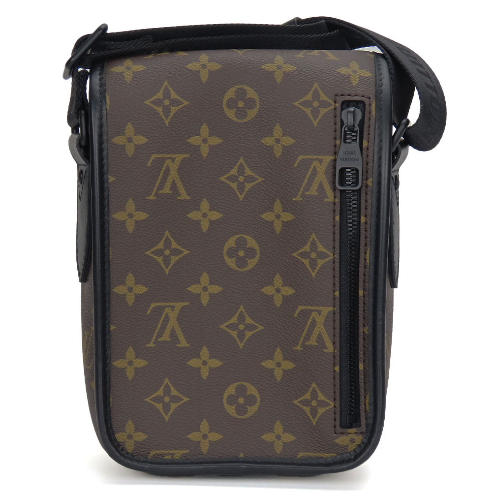 LOUIS VUITTON Shoulder Bag Monogram macacer Brown archie messenger