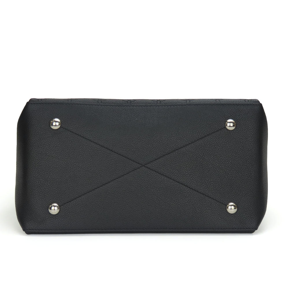 LOUIS VUITTON Shoulder Bag Monogram Mahina black Beauvre Hobo