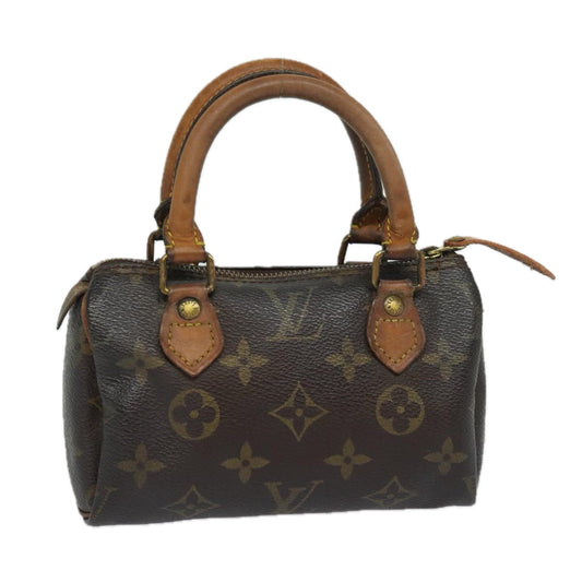 LOUIS VUITTON Monogram Mini Hand Bag M41534 LV Auth 84078