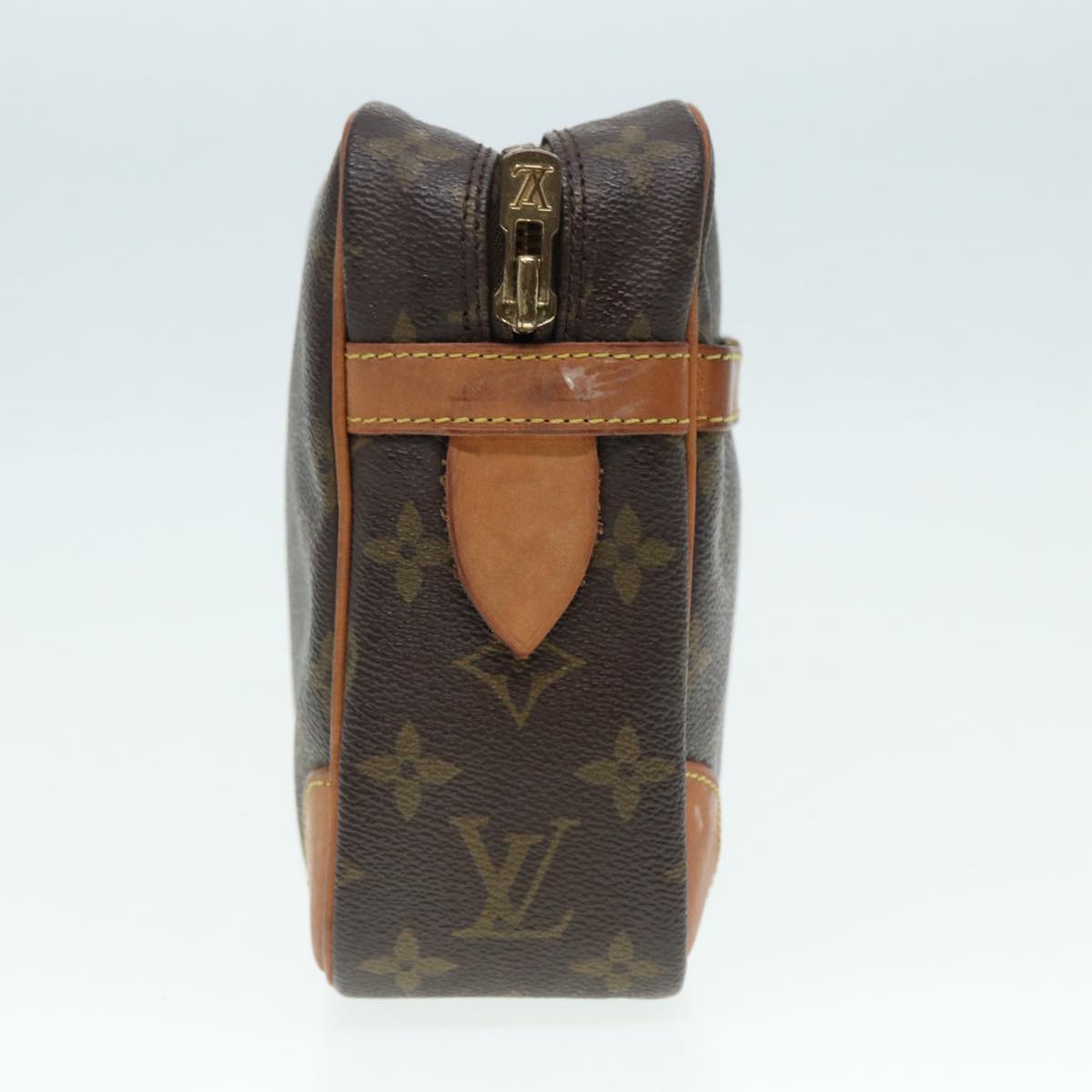 LOUIS VUITTON Monogram Compiegne 28 Clutch Bag LV Auth