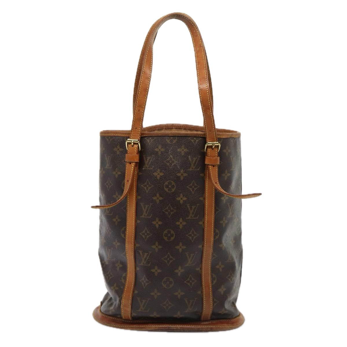 LOUIS VUITTON Monogram Bucket GM Shoulder Bag LV Auth
