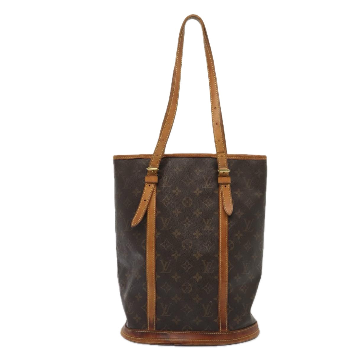 LOUIS VUITTON Monogram Bucket GM Shoulder Bag LV Auth