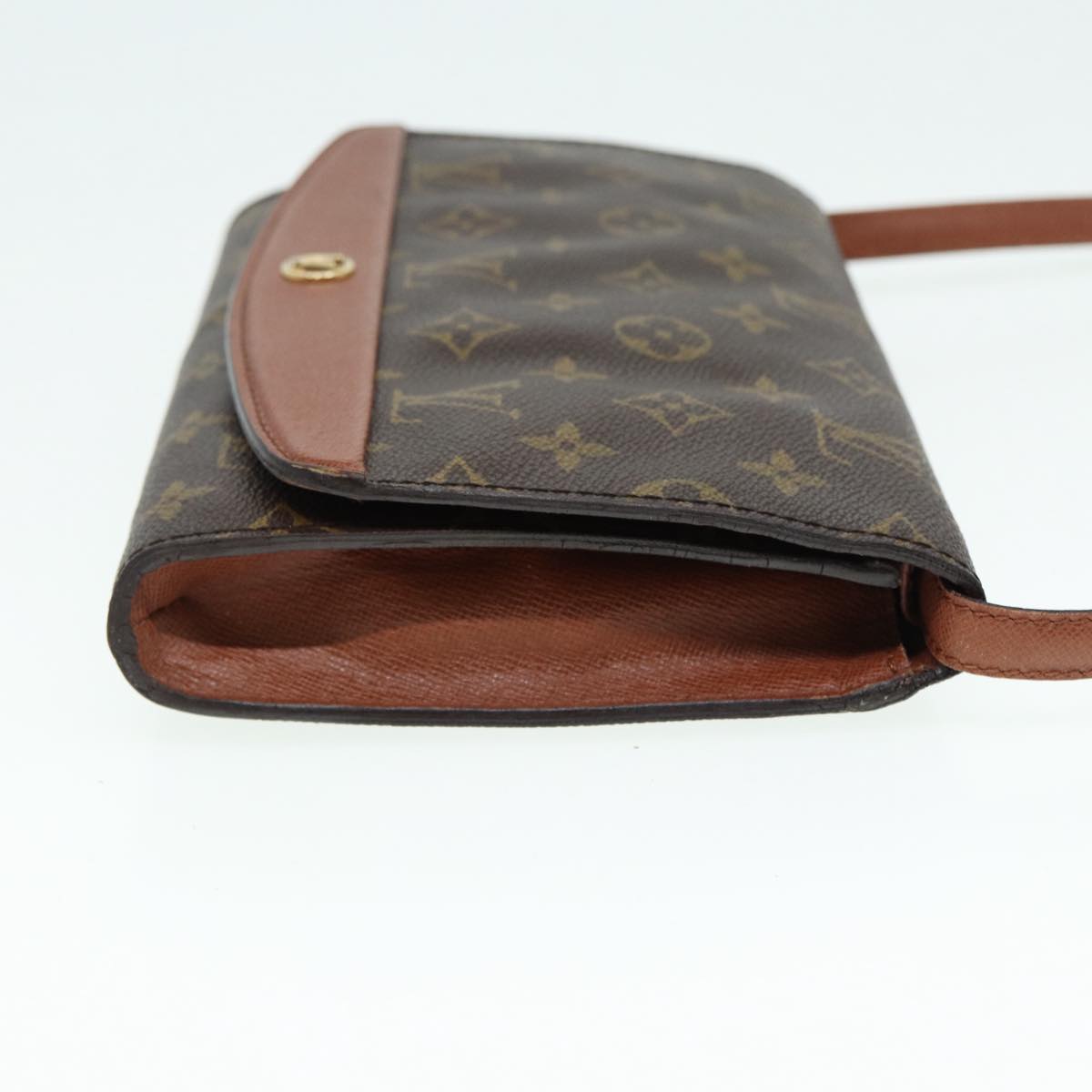 LOUIS VUITTON Monogram Bordeaux 24 Shoulder Bag LV Auth