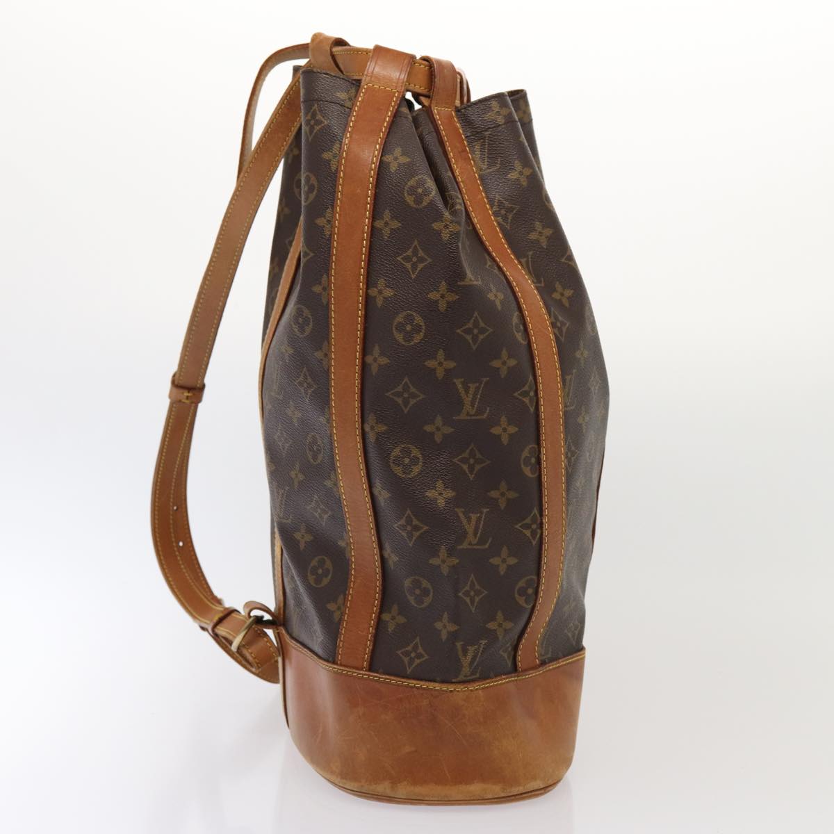 LOUIS VUITTON Monogram Randonnee GM Shoulder Bag M42244 LV Auth 84171