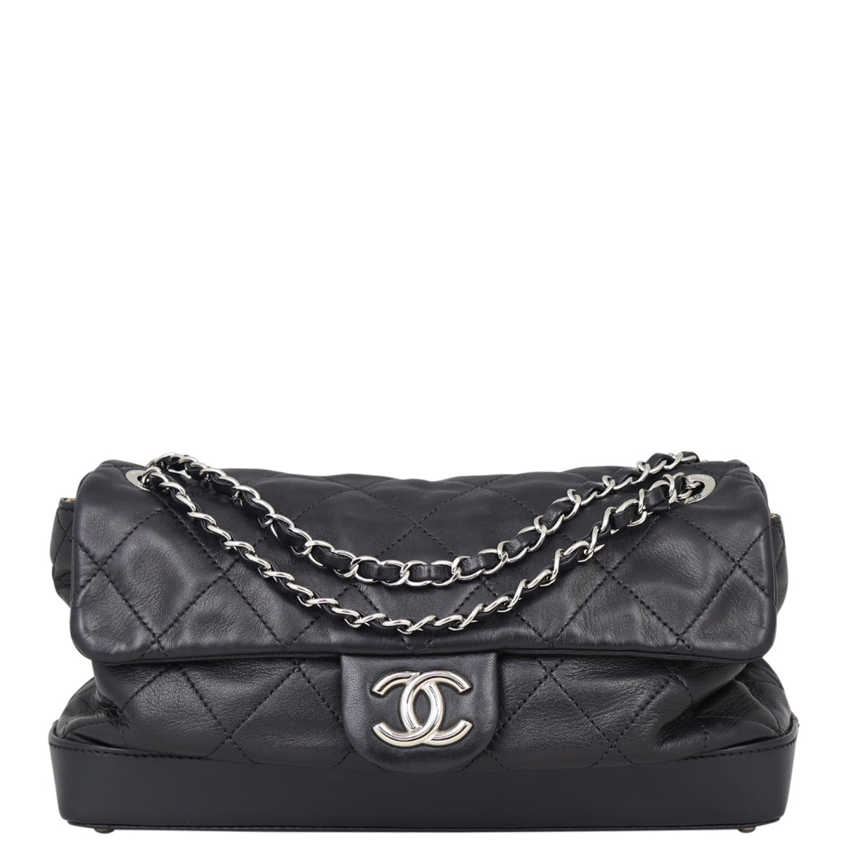 Chanel CC Quilted Soft Flap Bag