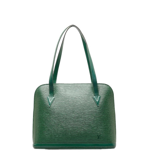 Louis Vuitton Epi Shoulder Bag M52284 Borneo Green Leather Louis Vuitton