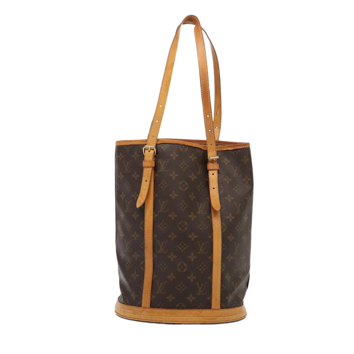 LOUIS VUITTON Monogram Bucket GM Shoulder Bag M42236 LV Auth 84281