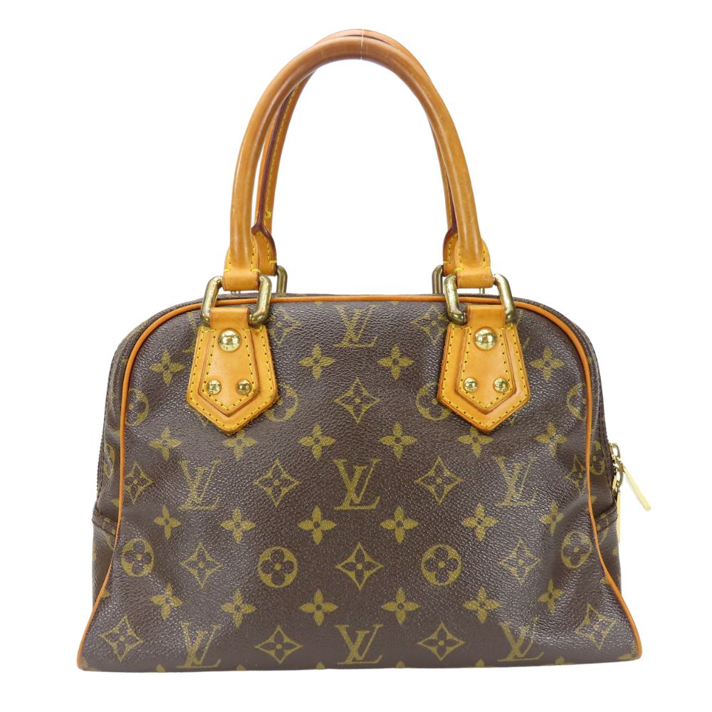 LOUIS VUITTON Handbag Monogram Brown Manhattan Women