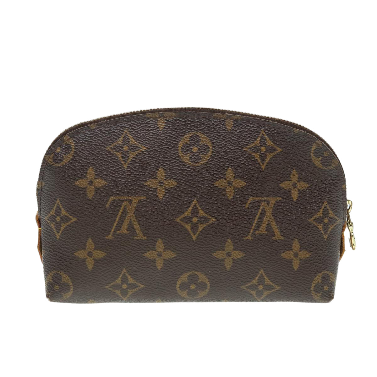 LOUIS VUITTON Monogram Pochette Cosmetic PM Cosmetic Pouch LV Auth