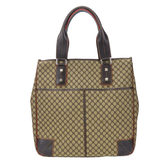 CELINE Tote Bag canvas Brown
