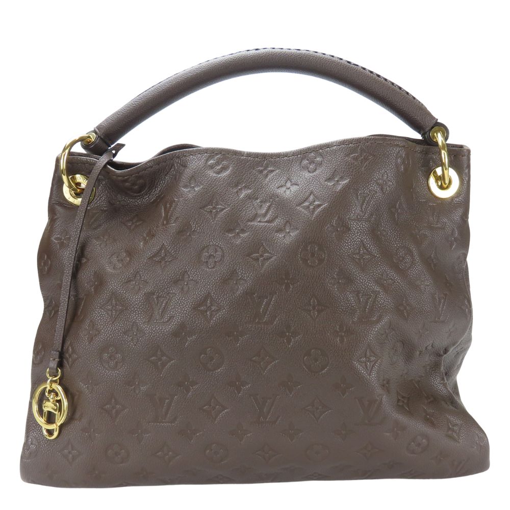 LOUIS VUITTON Shoulder Bag Monogram Ann Platt Dark brown ArtsyMM Women
