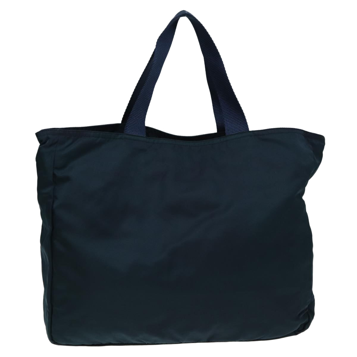 PRADA Tote Bag Nylon Baby Blue Auth