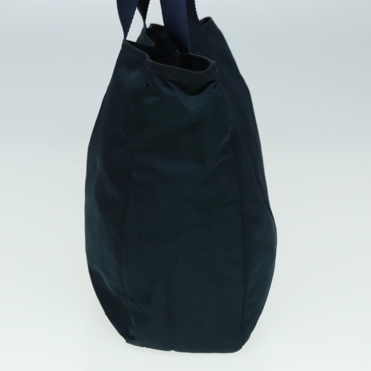 PRADA Tote Bag Nylon Baby Blue Auth