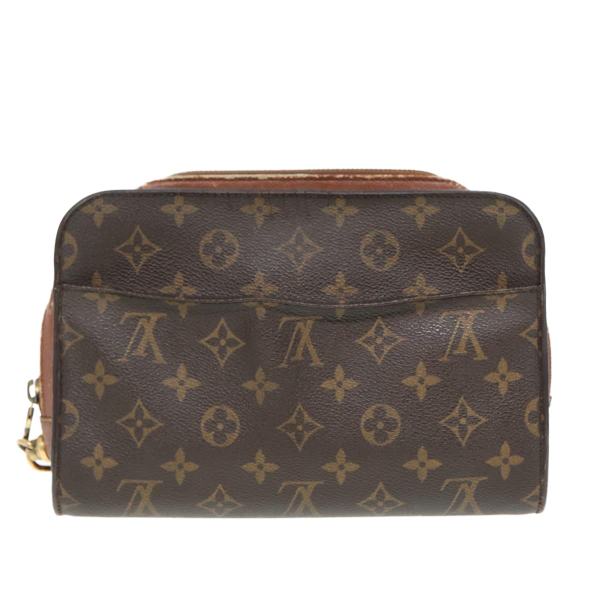 LOUIS VUITTON Monogram Orsay Clutch Bag LV Auth