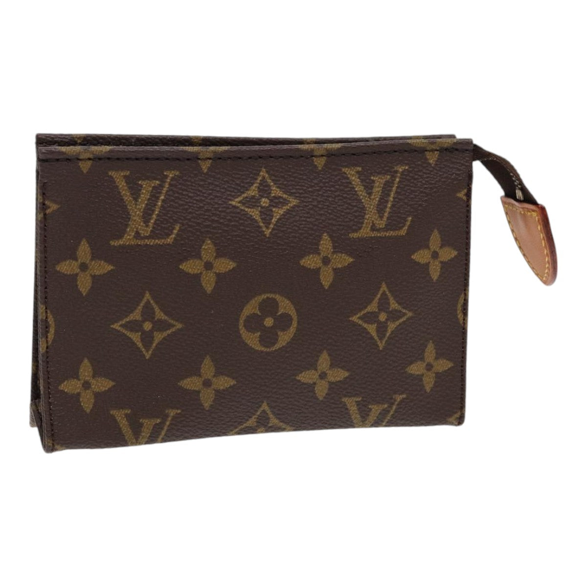 LOUIS VUITTON Monogram Poche Toilette 15 Pouch LV Auth