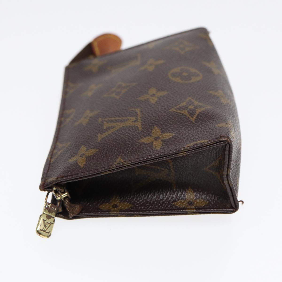 LOUIS VUITTON Monogram Poche Toilette 15 Pouch LV Auth