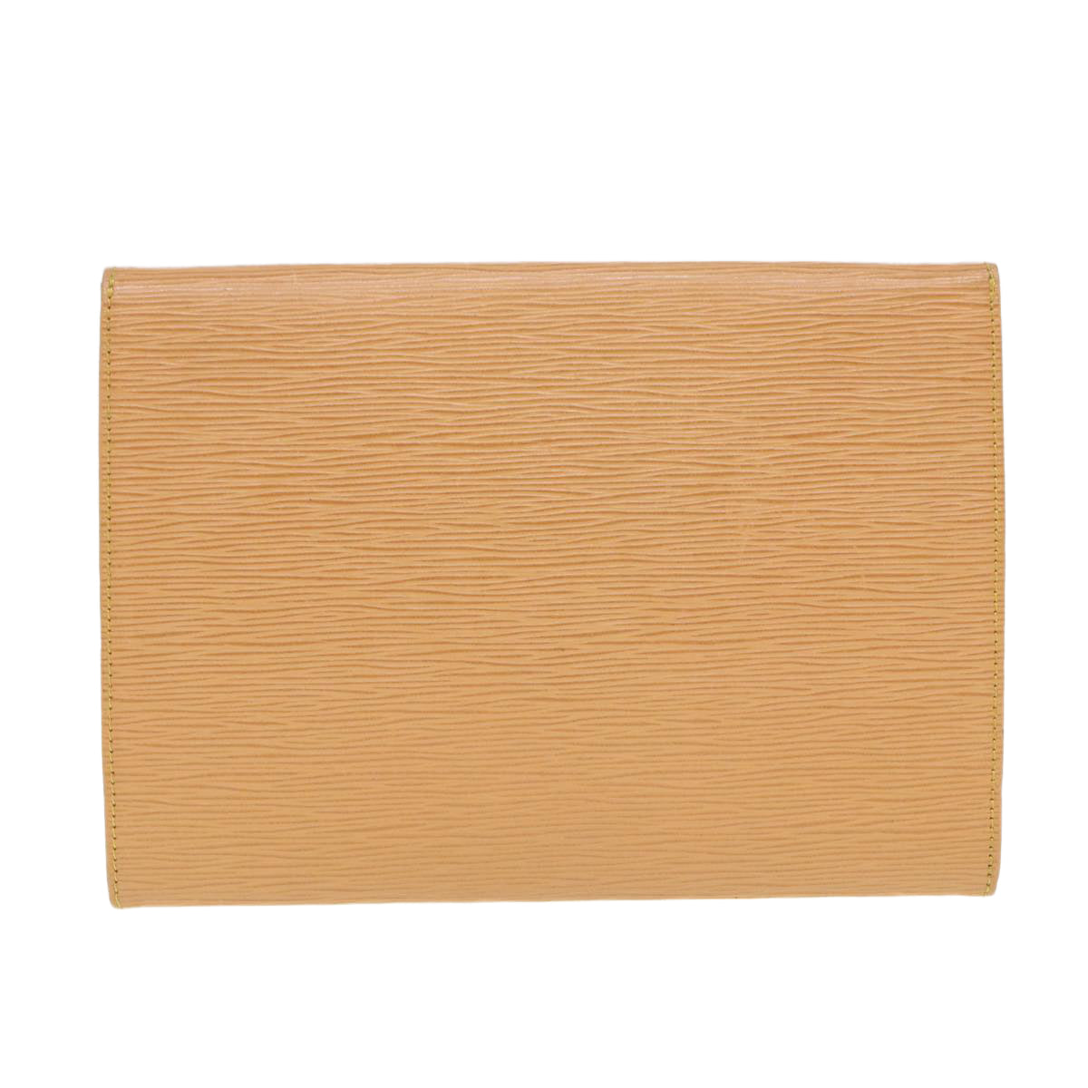 LOUIS VUITTON Epi Jena Clutch Bag Winnipeg Beige LV Auth