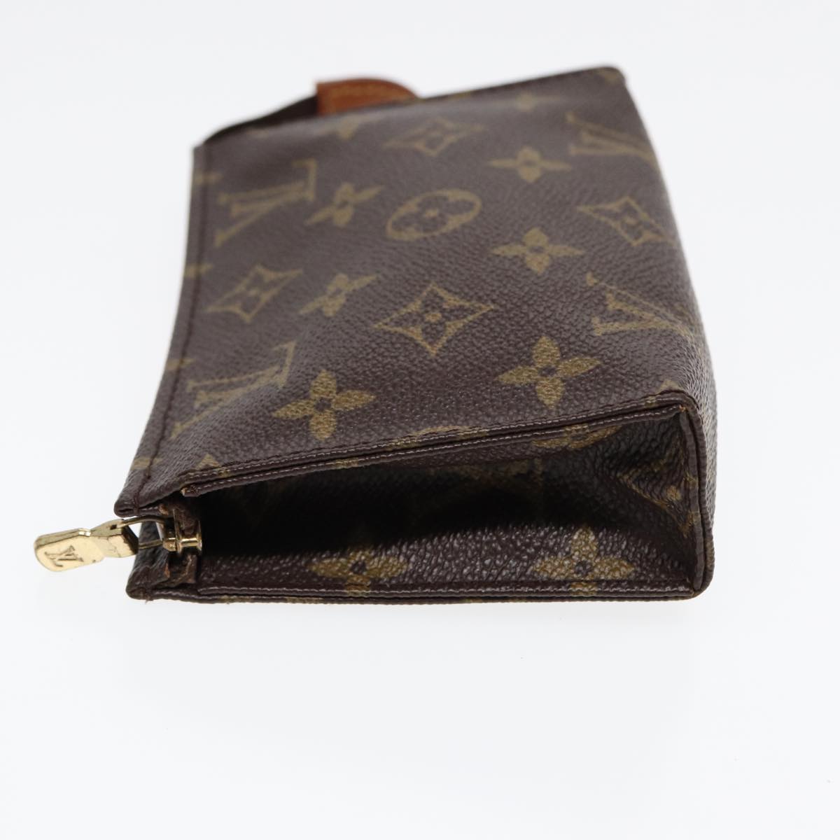 LOUIS VUITTON Monogram Poche Toilette 15 Pouch LV Auth