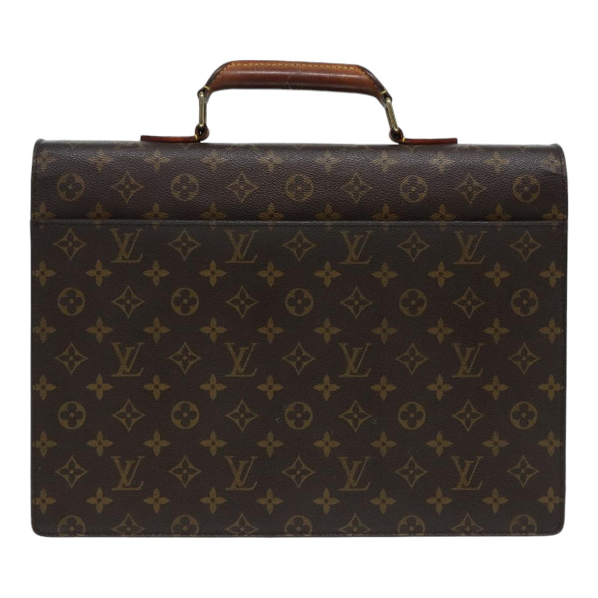 LOUIS VUITTON Monogram Serviette Conseiller Briefcase LV Auth Handbag