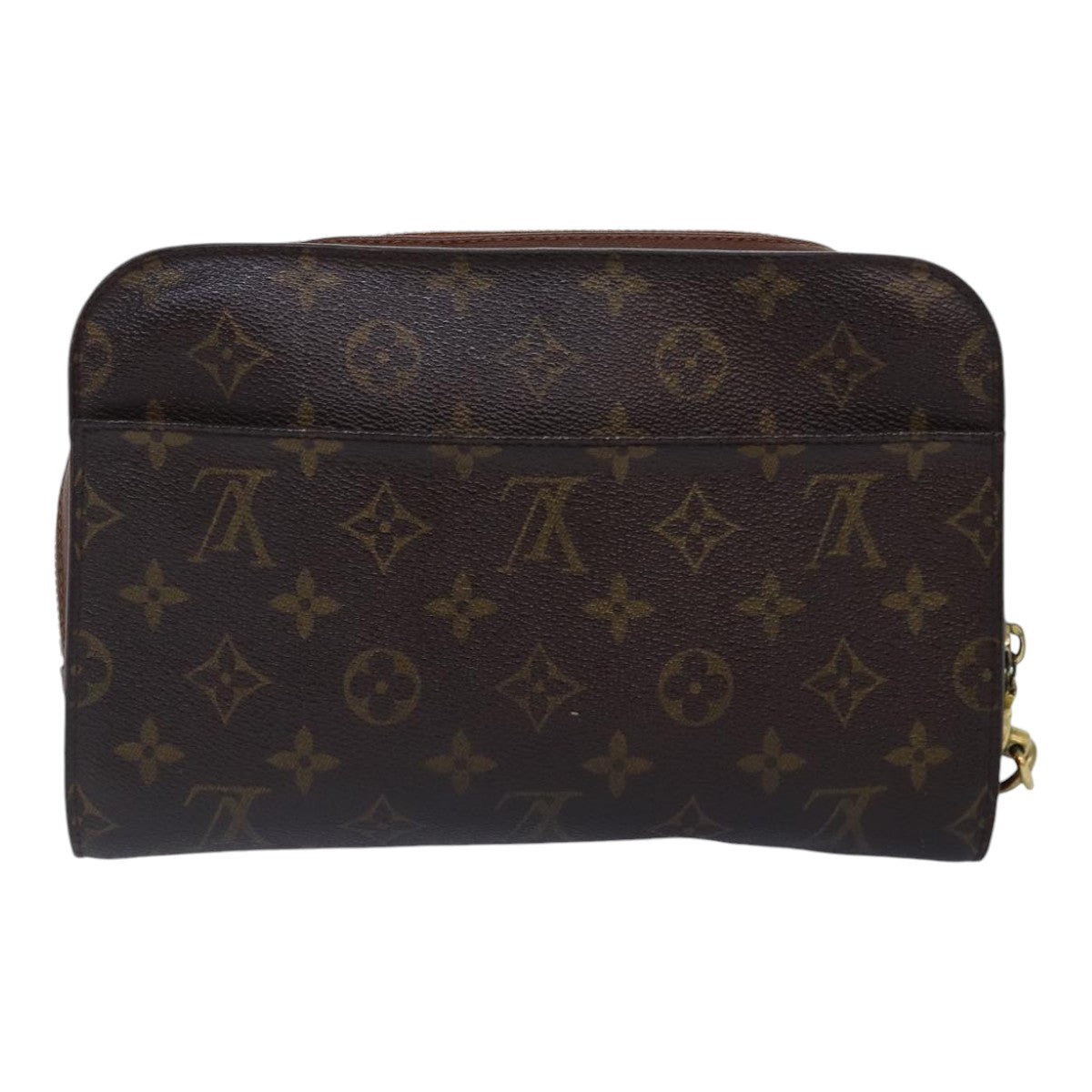 LOUIS VUITTON Monogram Orsay Clutch Bag LV Auth