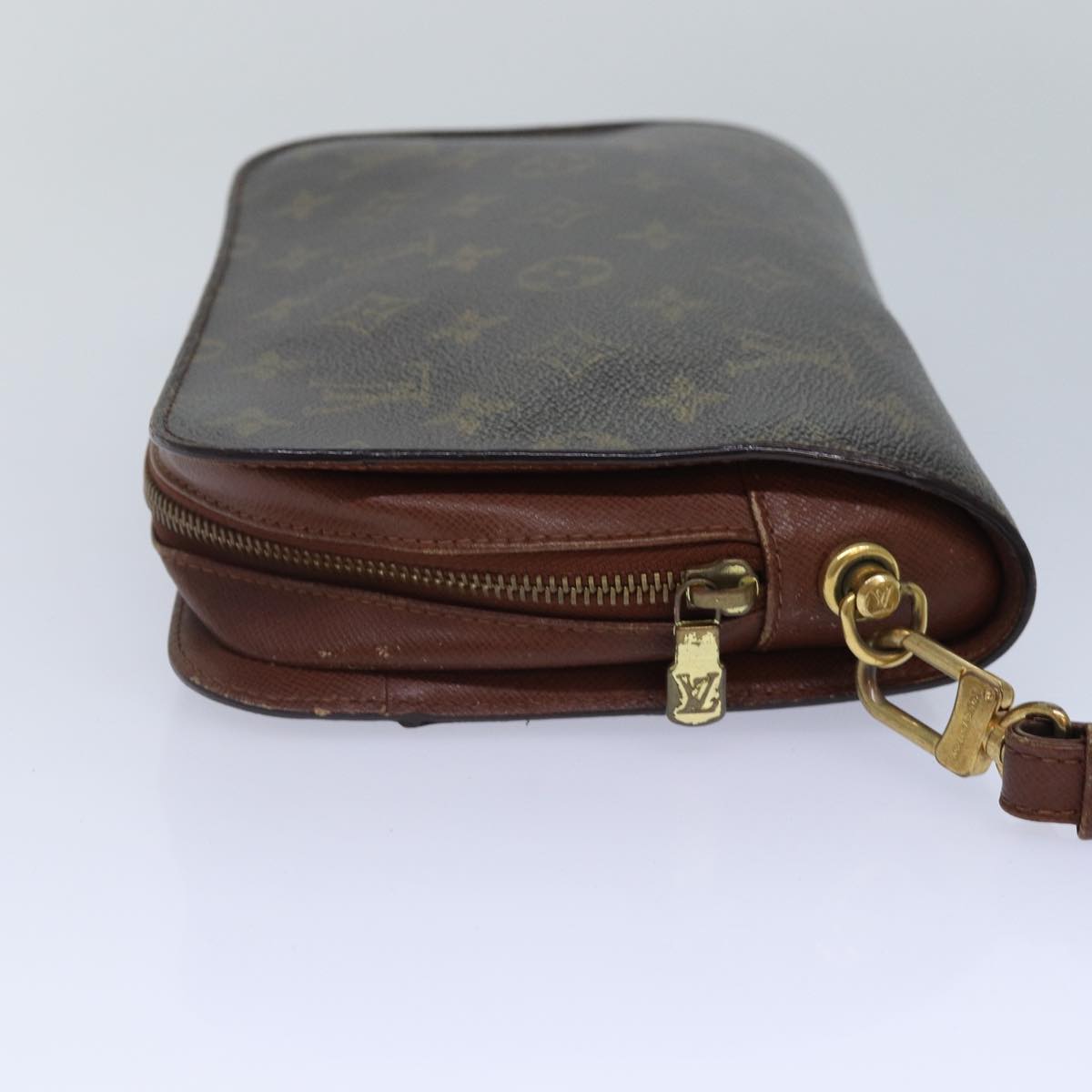 LOUIS VUITTON Monogram Orsay Clutch Bag LV Auth