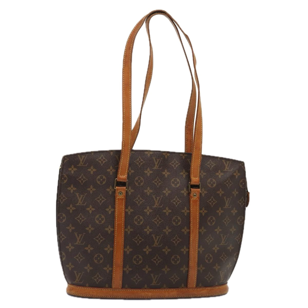 LOUIS VUITTON Monogram Babylone Tote Bag LV Auth