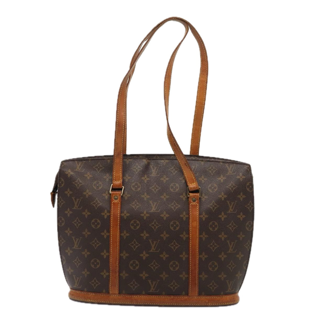 LOUIS VUITTON Monogram Babylone Tote Bag LV Auth