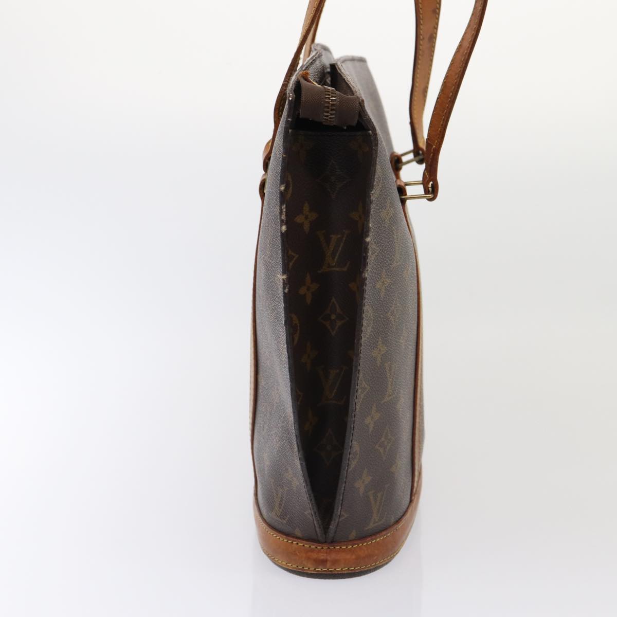 LOUIS VUITTON Monogram Babylone Tote Bag LV Auth