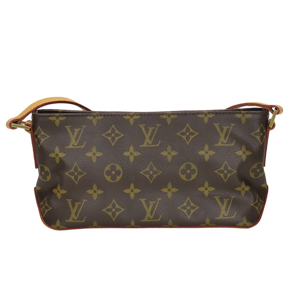 LOUIS VUITTON Shoulder Bag Monogram Brown Trotteur Women