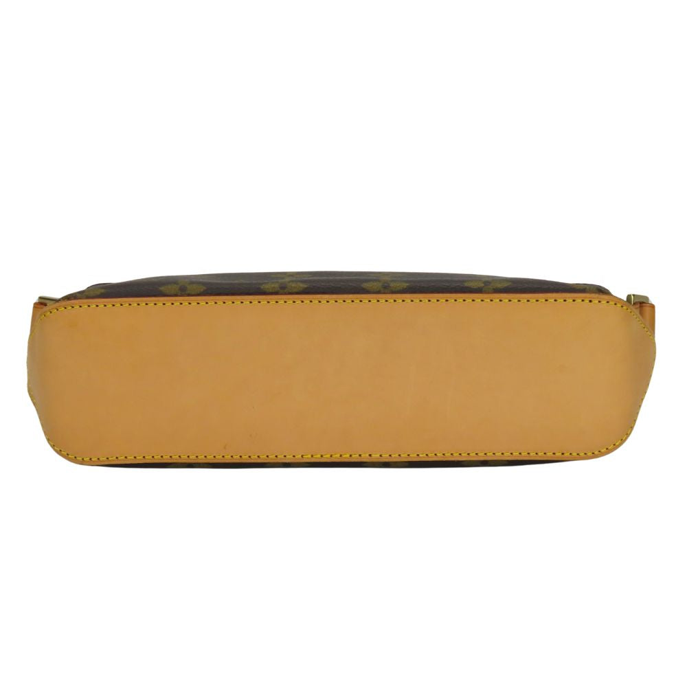 LOUIS VUITTON Shoulder Bag Monogram Brown Trotteur Women
