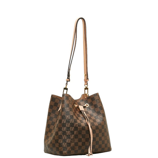Louis Vuitton Louis Vuitton DamiÃ¨re N40198 Shoulder Bag Brown Pink