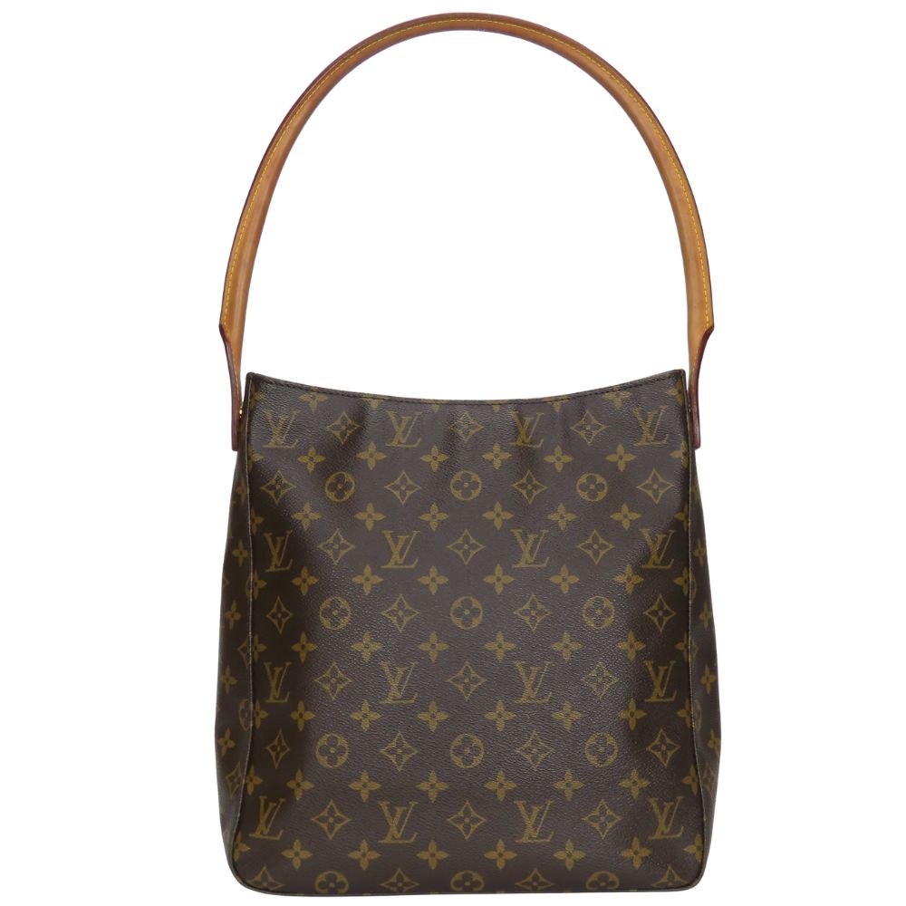 LOUIS VUITTON Shoulder Bag Monogram Brown LoopingGM
